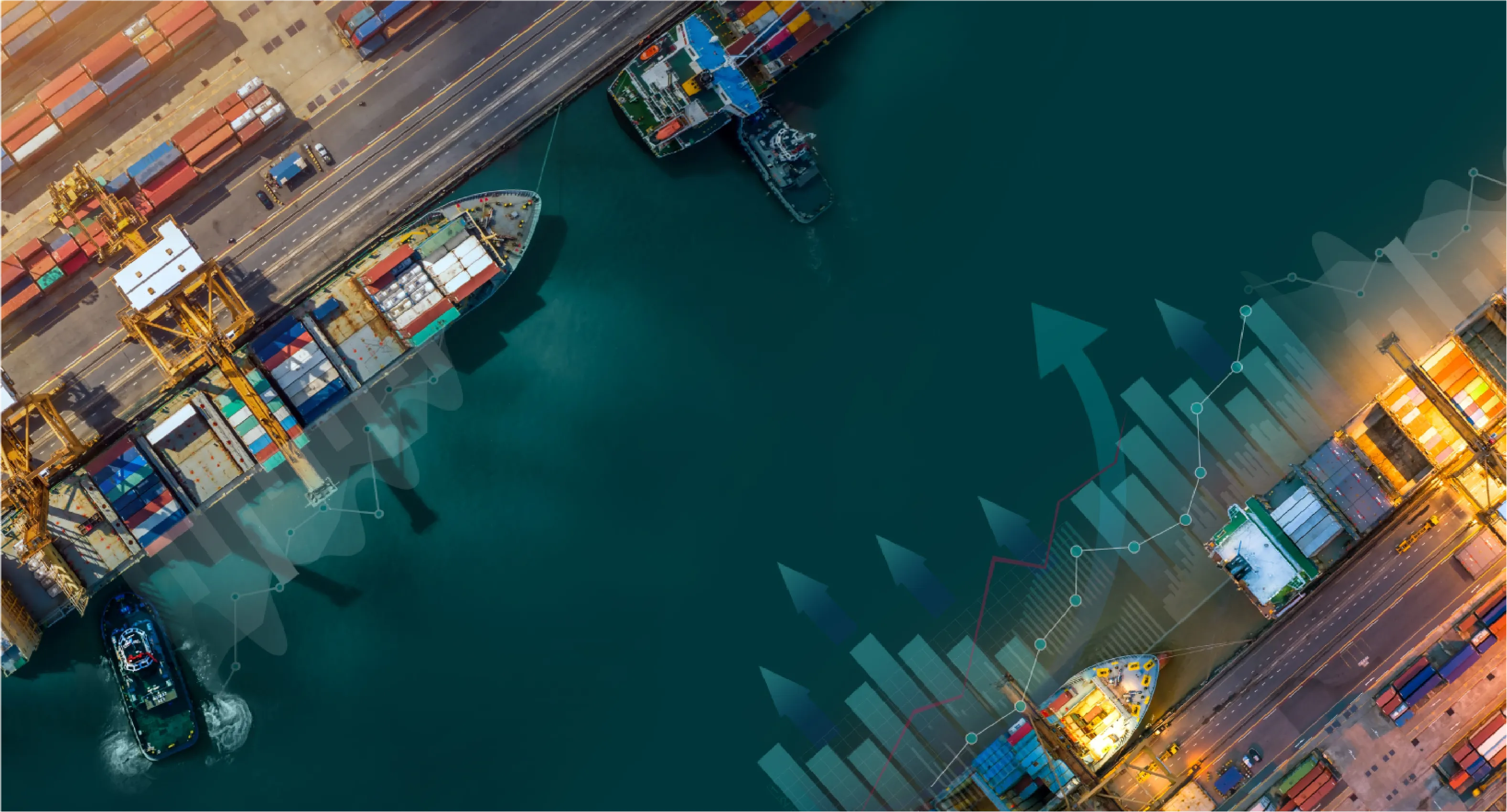 center connecting the three continents